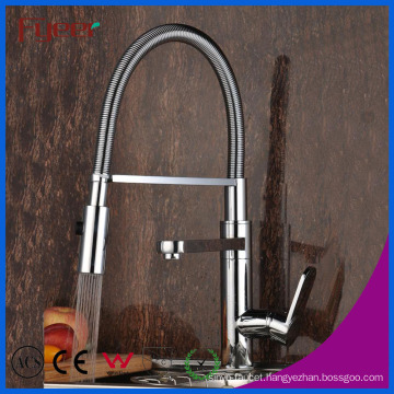 Dule Head Brass Pull-Down Kitchen Sink Faucet (QH0783-12)